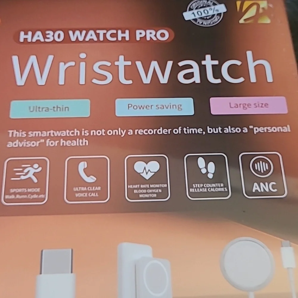 Watch Pro Smartwatch - Silver Large Size